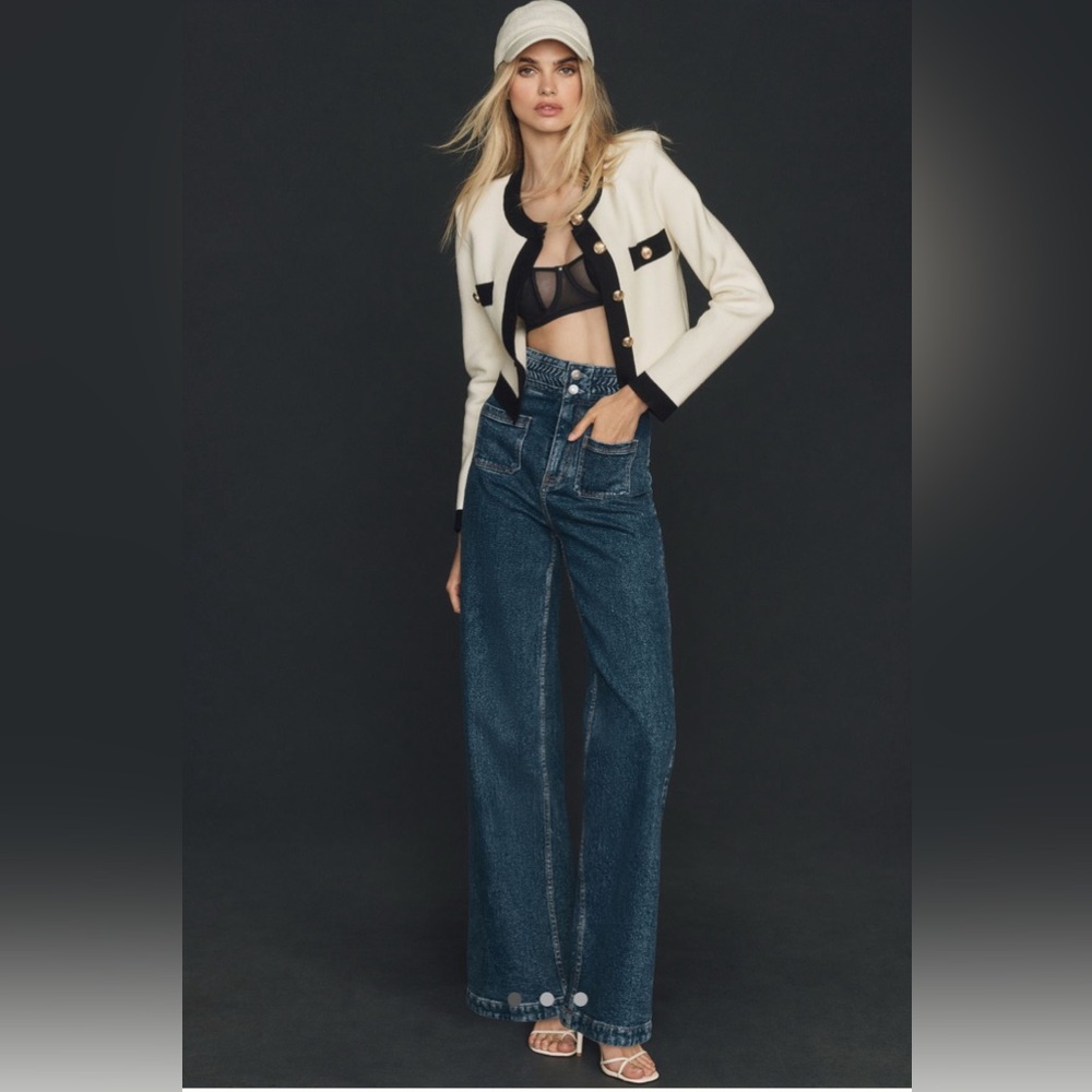NWOT Anthropologie Magali Pascal Birkin High Rise Jeans
